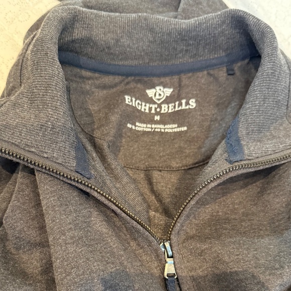 Eight bells sweater for male  Dark Gray, medium - Picture 6 of 7